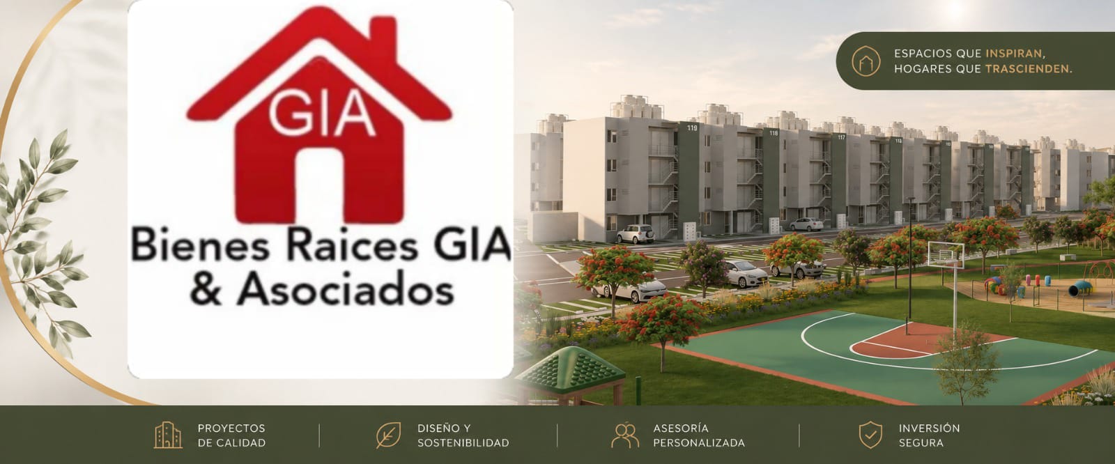 Bienes Raices GIA y Asociados: espacios que inspiran, hogares que trascienden
