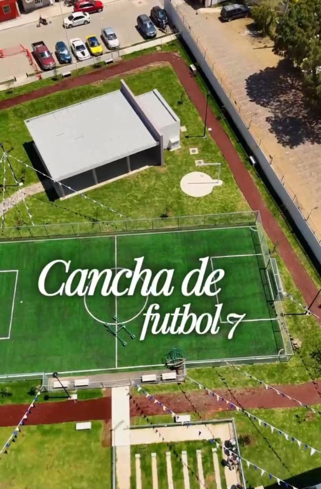 Cancha de fútbol del conjunto residencial